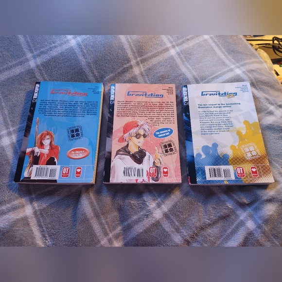 Gravitation Manga Volumes 1-2 & Gravitation EX Volume 1. Manga Book Series. - Picture 4 of 4